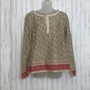 Size XL Tommy Hilfiger Paisley Print Blouse